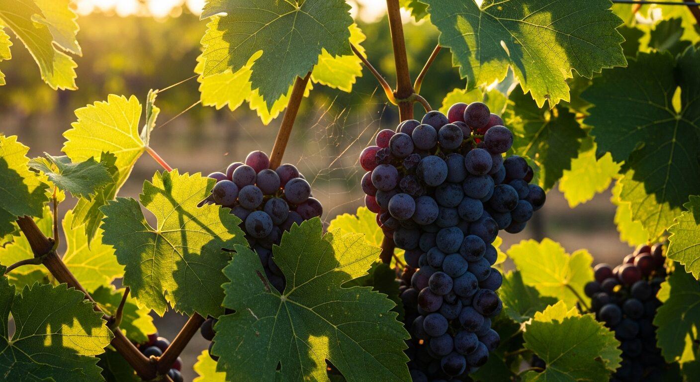 Vineyard estate at Havenwing Vineyards in Benson, NC